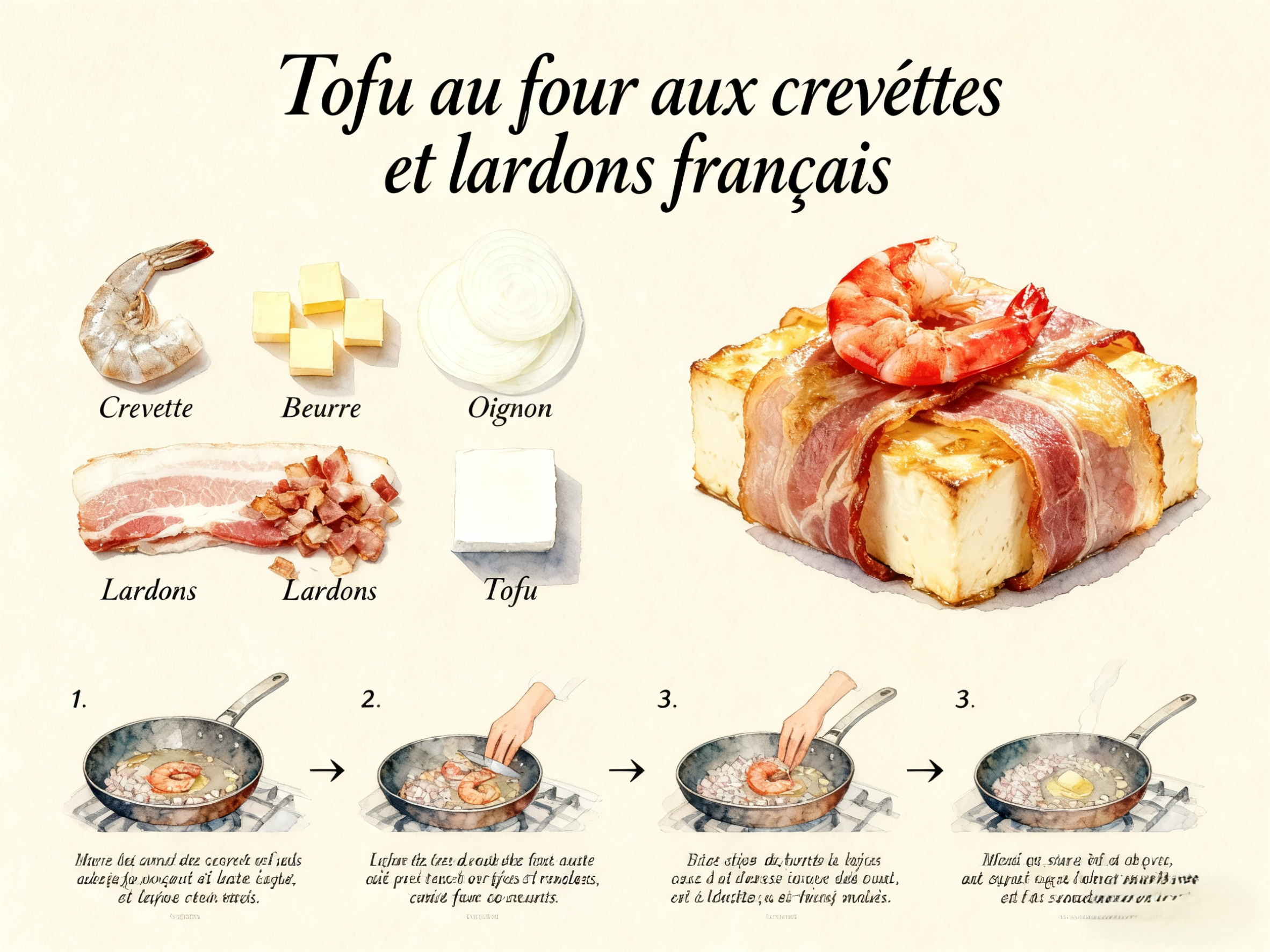 Affiche de Processus Culinaire-Image Générée par IA