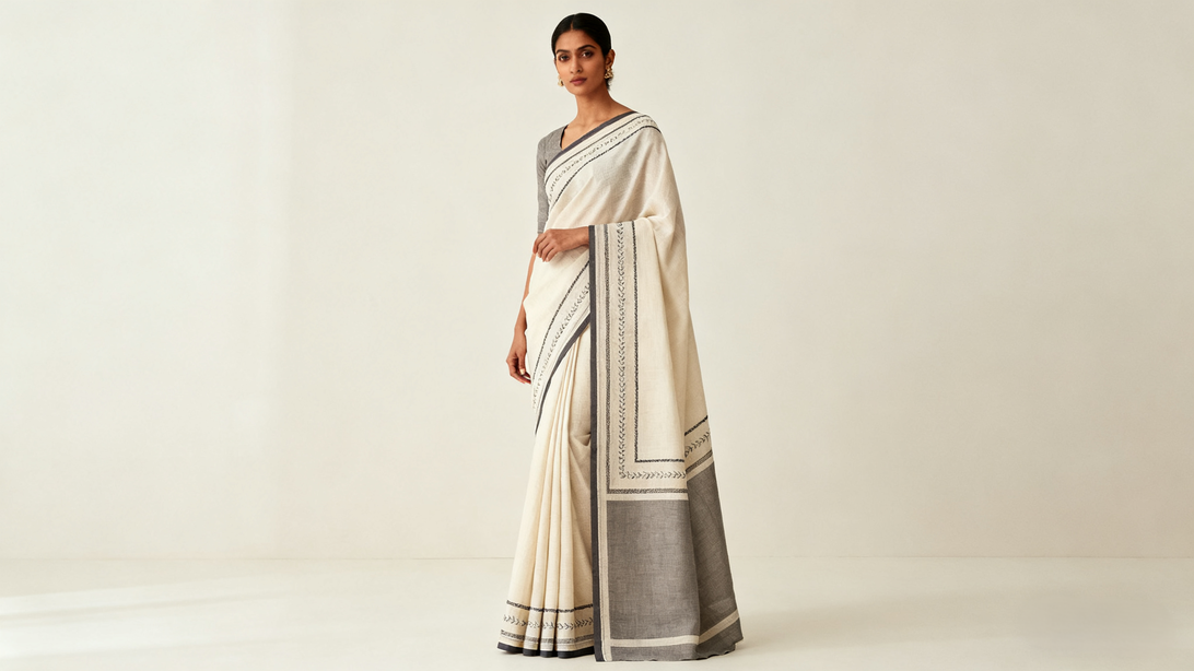 Minimalist Saree